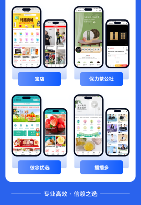 蕓眾科技軟件定制開發(fā)商城會(huì)員按需定制一對一售后半年跟進(jìn)軟件開發(fā)