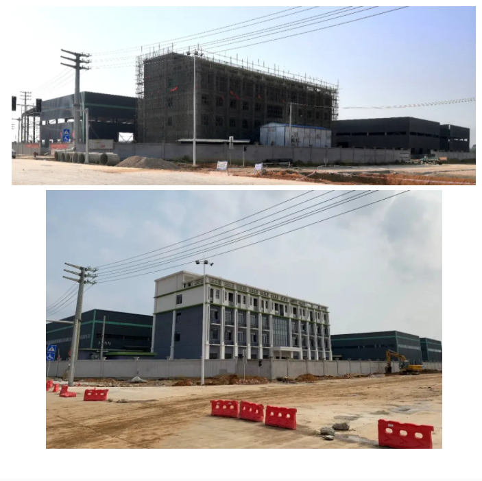 復建進行時，萬磊廣西30畝生產(chǎn)基地建設進度大事記